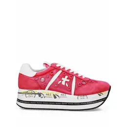 PREMIATA: Красные кроссовки  Beth