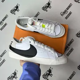 NIKE: Белые кеды  Blazer Low
