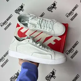 NIKE: Белые кеды  Blazer Low