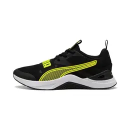 PUMA: Чёрные кроссовки 