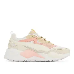 PUMA: Бежевые кроссовки  RS-X