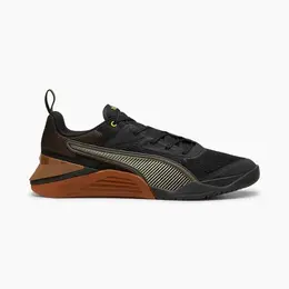PUMA: Чёрные кроссовки 
