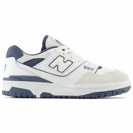 New Balance: Белые кроссовки  550