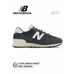 New Balance: Чёрные кроссовки  574
