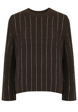 Allude: Трикотажный свитер 