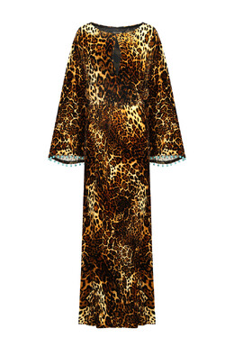 Roberto Cavalli: Коричневое платье 