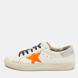 Golden Goose: Белые кроссовки  Stardan