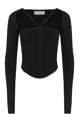Dion Lee: Трикотажный топ 