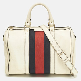Gucci: Белая сумка  Web