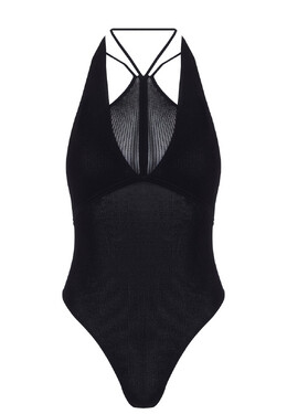 Dion Lee: Чёрный боди 