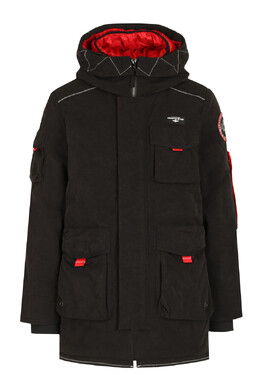 Aeronautica Militare: Чёрный пуховик 