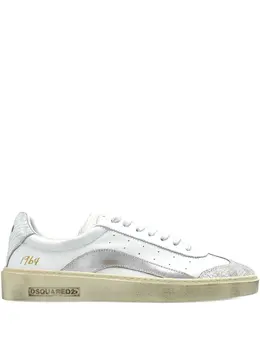 DSQUARED2: Белые кроссовки 