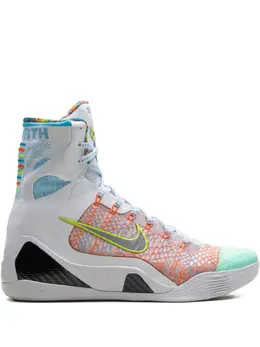 Nike: Белые кроссовки  Kobe 9 Elite
