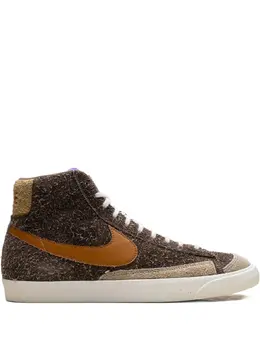 Nike: Тёмные кроссовки  Blazer Mid