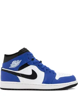 Nike: Голубые кроссовки  Air Jordan