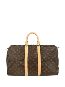 Louis Vuitton Pre-Owned: Коричневая сумка 