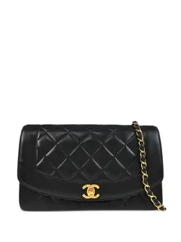 CHANEL Pre-Owned: Чёрная сумка 