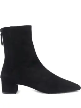 Aquazzura: Чёрные ботинки 