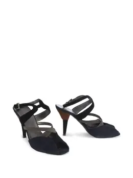 Prada Pre-Owned: Чёрные сандалии 