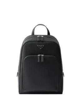 Prada: Чёрный рюкзак 
