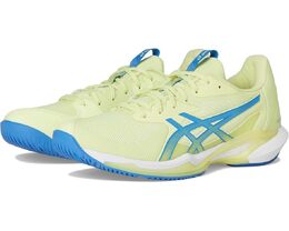 Asics: Жёлтые кроссовки 