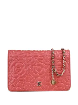 CHANEL Pre-Owned: Розовая сумка через плечо 