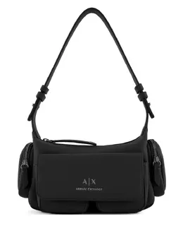 Armani Exchange: Сумка с принтом 