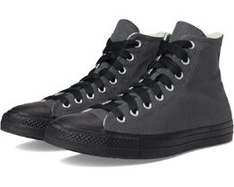 Converse: Тёмные кроссовки  Chuck Taylor All Star