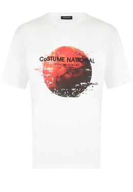 Costume National: Трикотажная футболка 