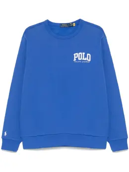 Polo Ralph Lauren: Голубой свитшот 