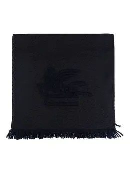 ETRO: Синий шарф 