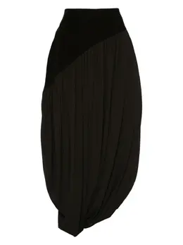Ferragamo: Атласная юбка 