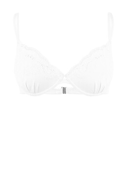 Ermanno Scervino: Белый бюстгальтер 