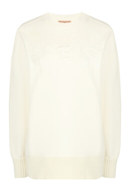 Ermanno Scervino: Трикотажный свитшот 