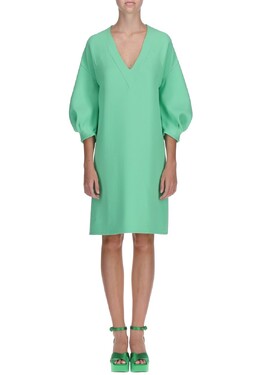 Ermanno Scervino: Зелёное платье 
