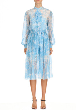 Ermanno Scervino: Голубое платье 