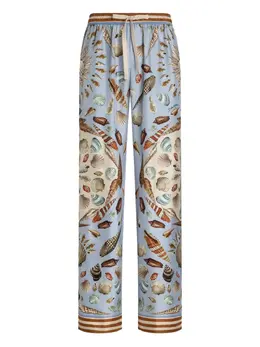 Dolce & Gabbana: Брюки с принтом 