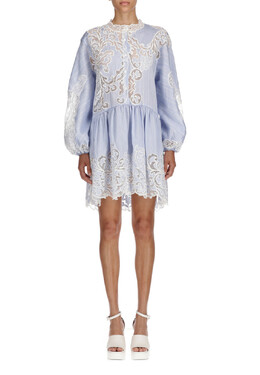 Ermanno Scervino: Голубое платье 