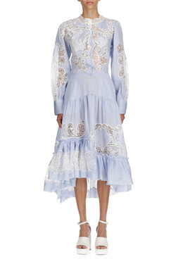 Ermanno Scervino: Голубое платье 
