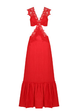 Ermanno Scervino: Красное платье 