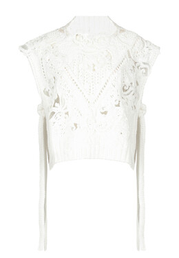 Ermanno Scervino: Белый жилет 