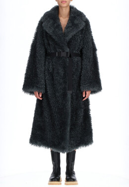 Ermanno Scervino: Серая шуба 