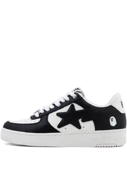 A BATHING APE®: Чёрные кроссовки 