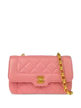 CHANEL Pre-Owned: Розовая сумка 