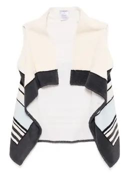 CHANEL Pre-Owned: Белая куртка 