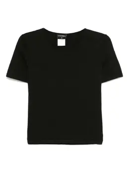 CHANEL Pre-Owned: Короткая футболка 