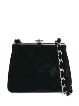 CHANEL Pre-Owned: Чёрная сумка 