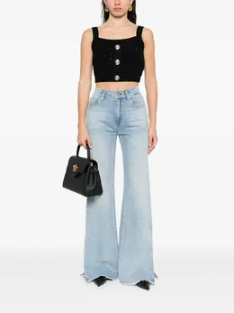 alice + olivia: Расклешённые джинсы 