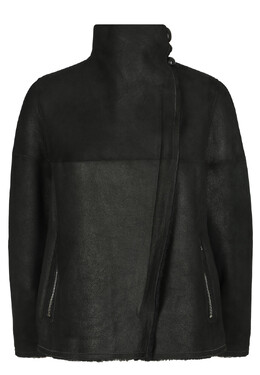 Isabel Marant: Чёрная дублёнка 