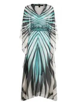 Roberto Cavalli: Платье с принтом 